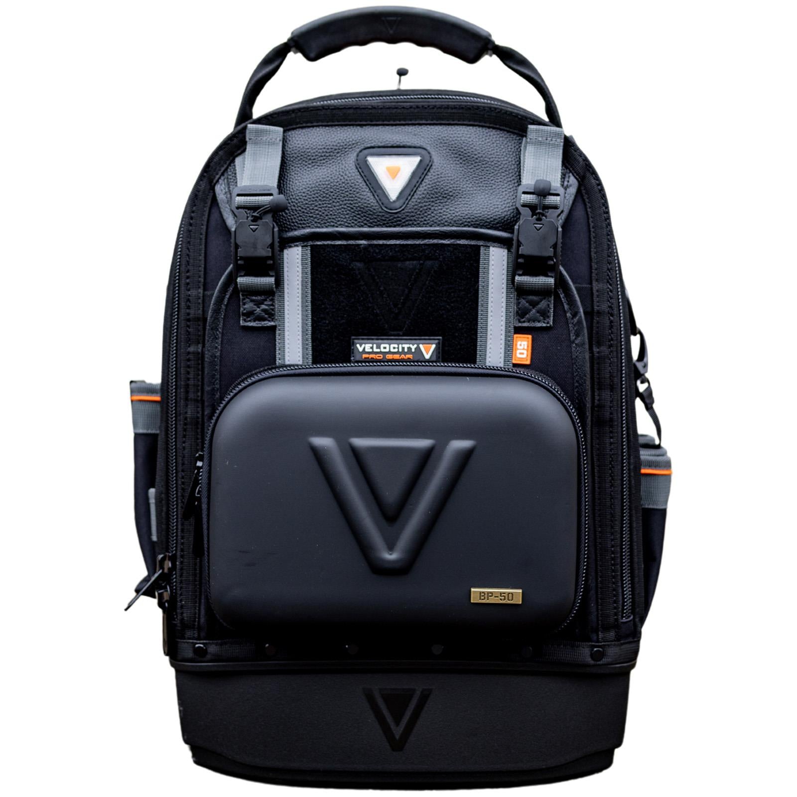 Velocity Rogue 50 Backpack Black Connect Compatible BP-50-B-C  White Rose Tools