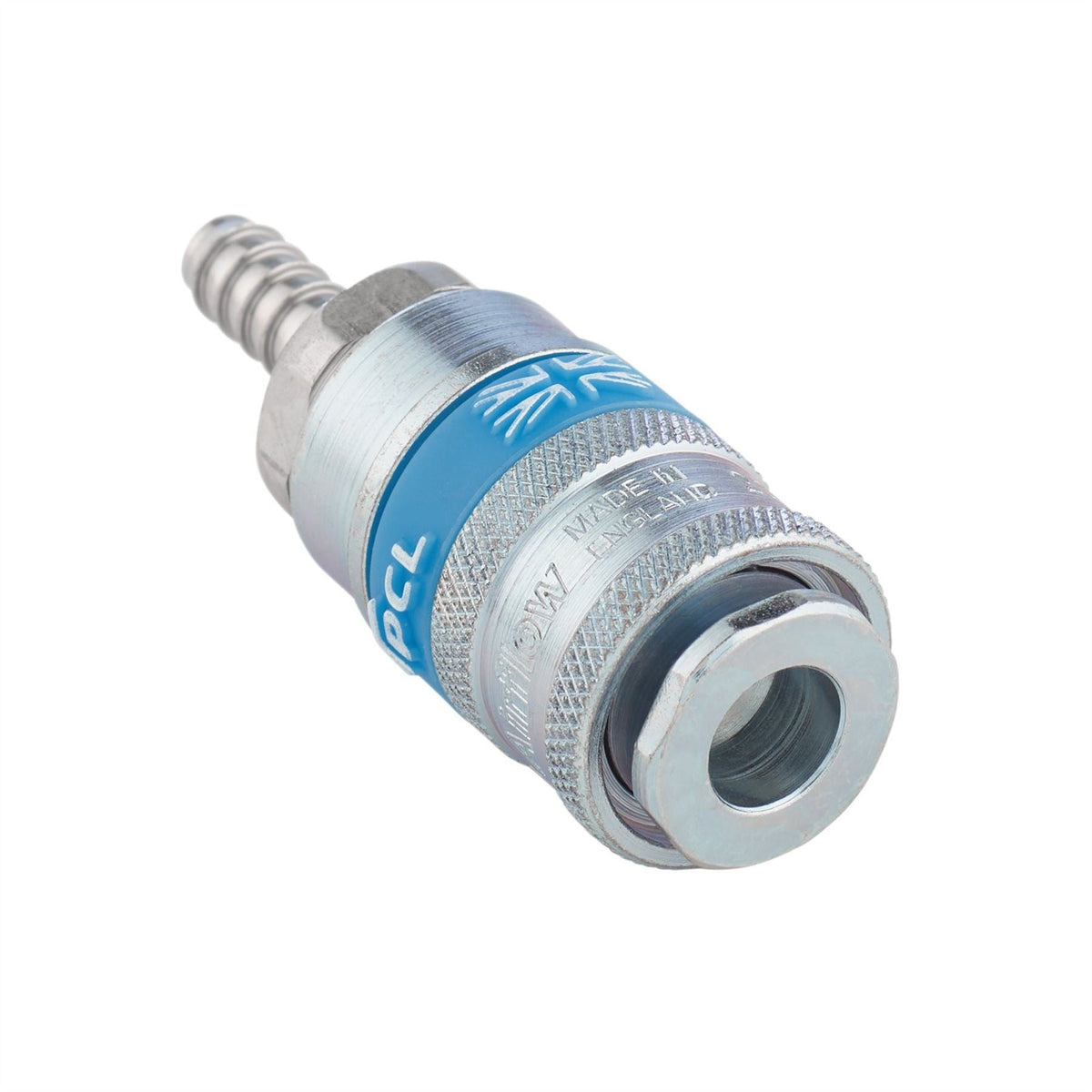 Draper 1/4" Thread PCL Coupling with Tailpiece 37840  White Rose Tools