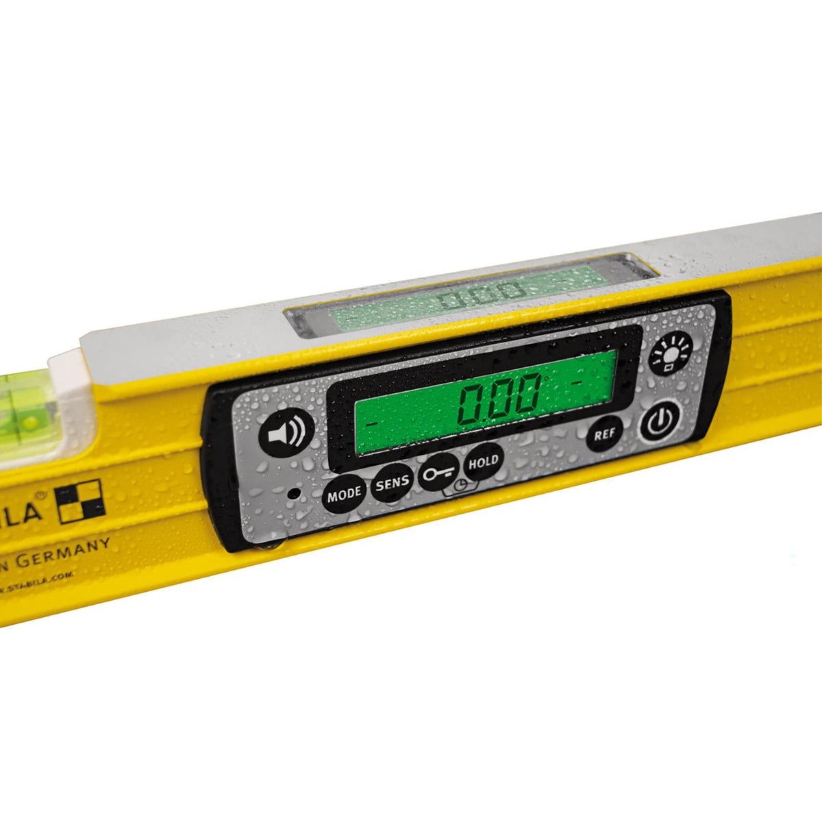 STABILA Type 196M DL Magnetic Digital Spirit Level Waterproof 61cm 19823  White Rose Tools