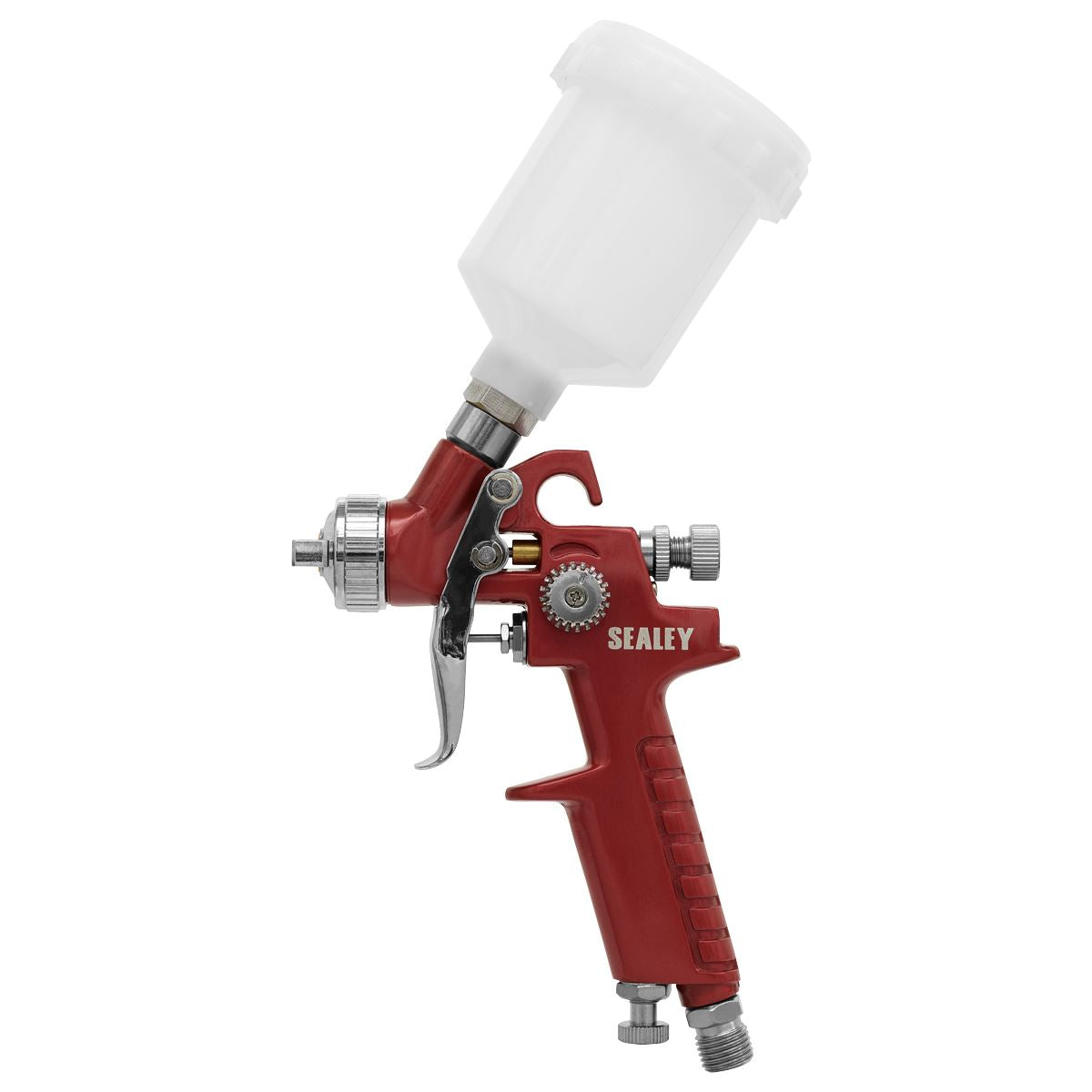 Sealey HVLP Gravity Feed Touch-Up Spray Gun - 0.8mm Set-Up