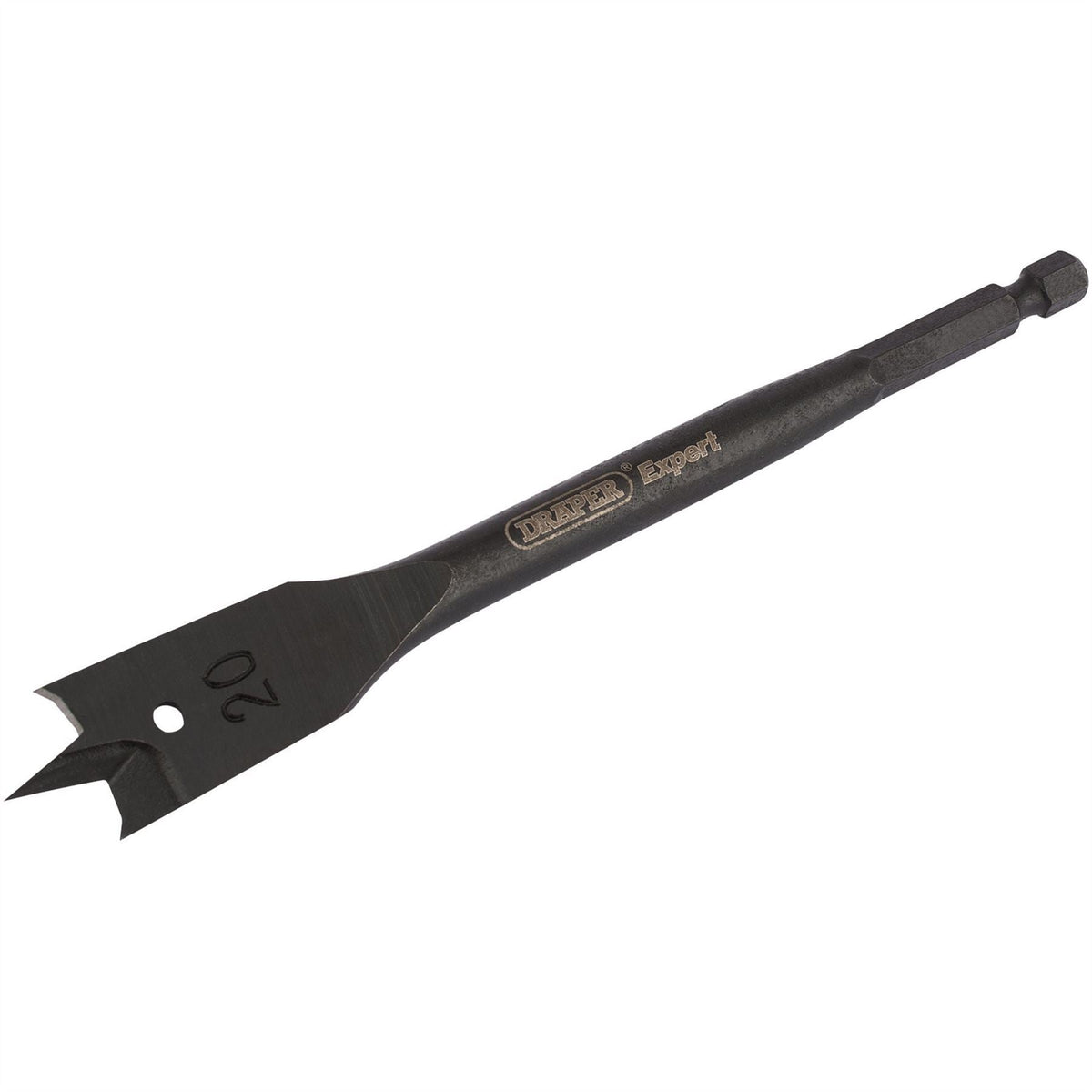 Draper Expert Flat Wood Bit 20 x 150mm 17432  White Rose Tools