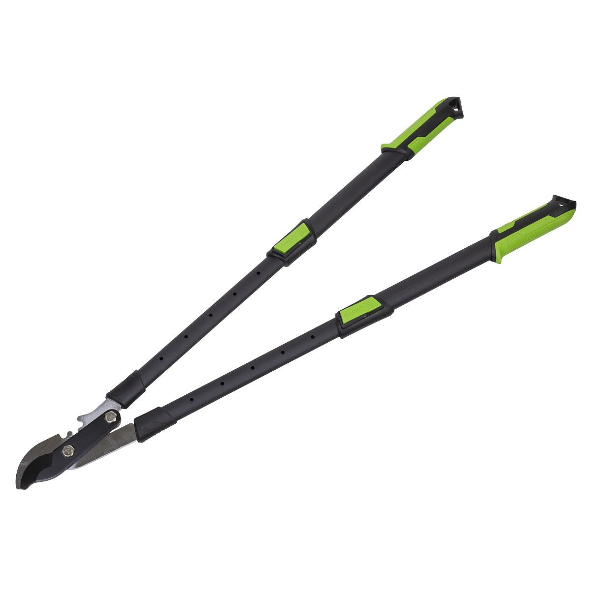 Sealey Telescopic Bypass Lopping Shears with Soft Grip Handle, Geared & Carbon Steel Blade