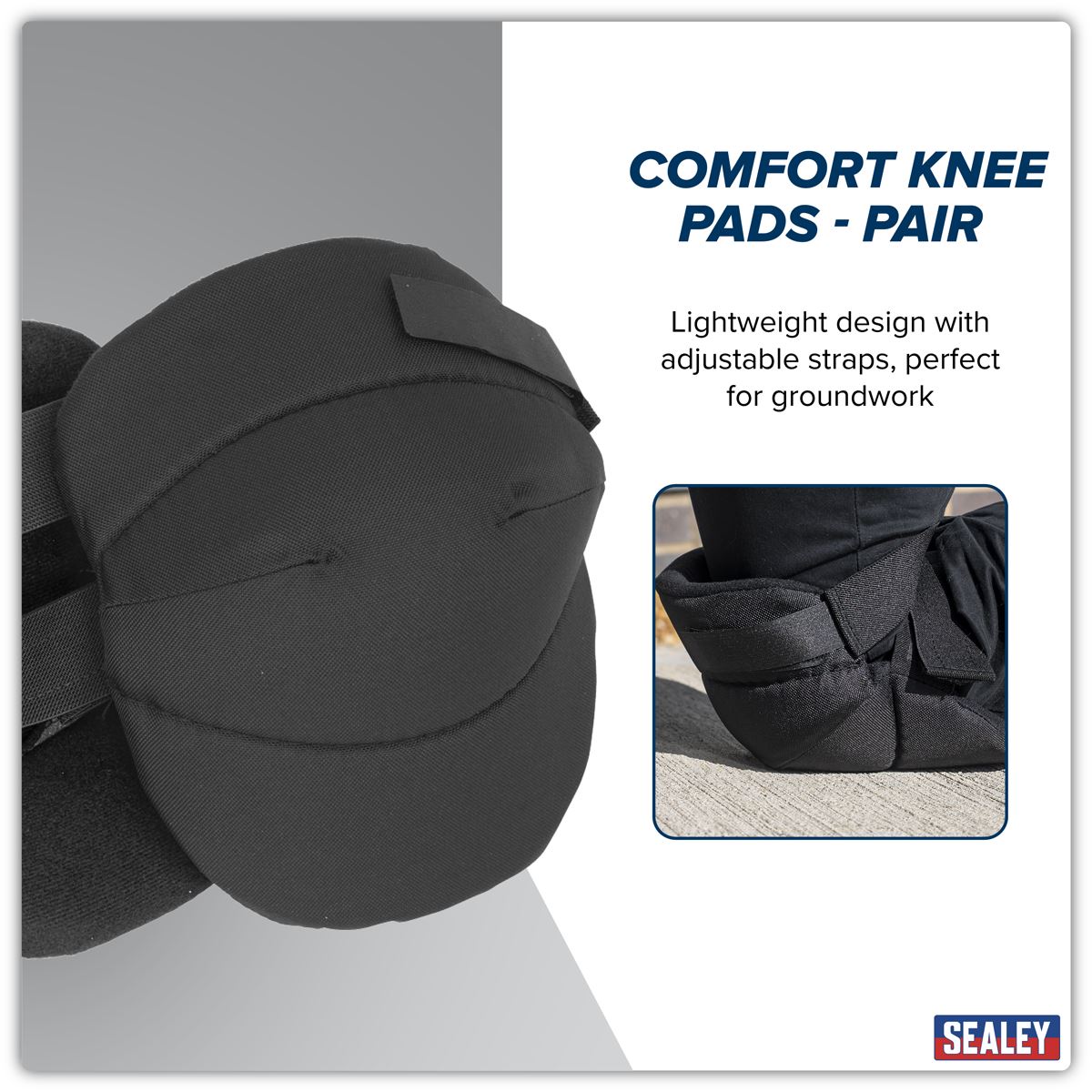 Worksafe by Sealey Comfort Knee Pads - Pair
