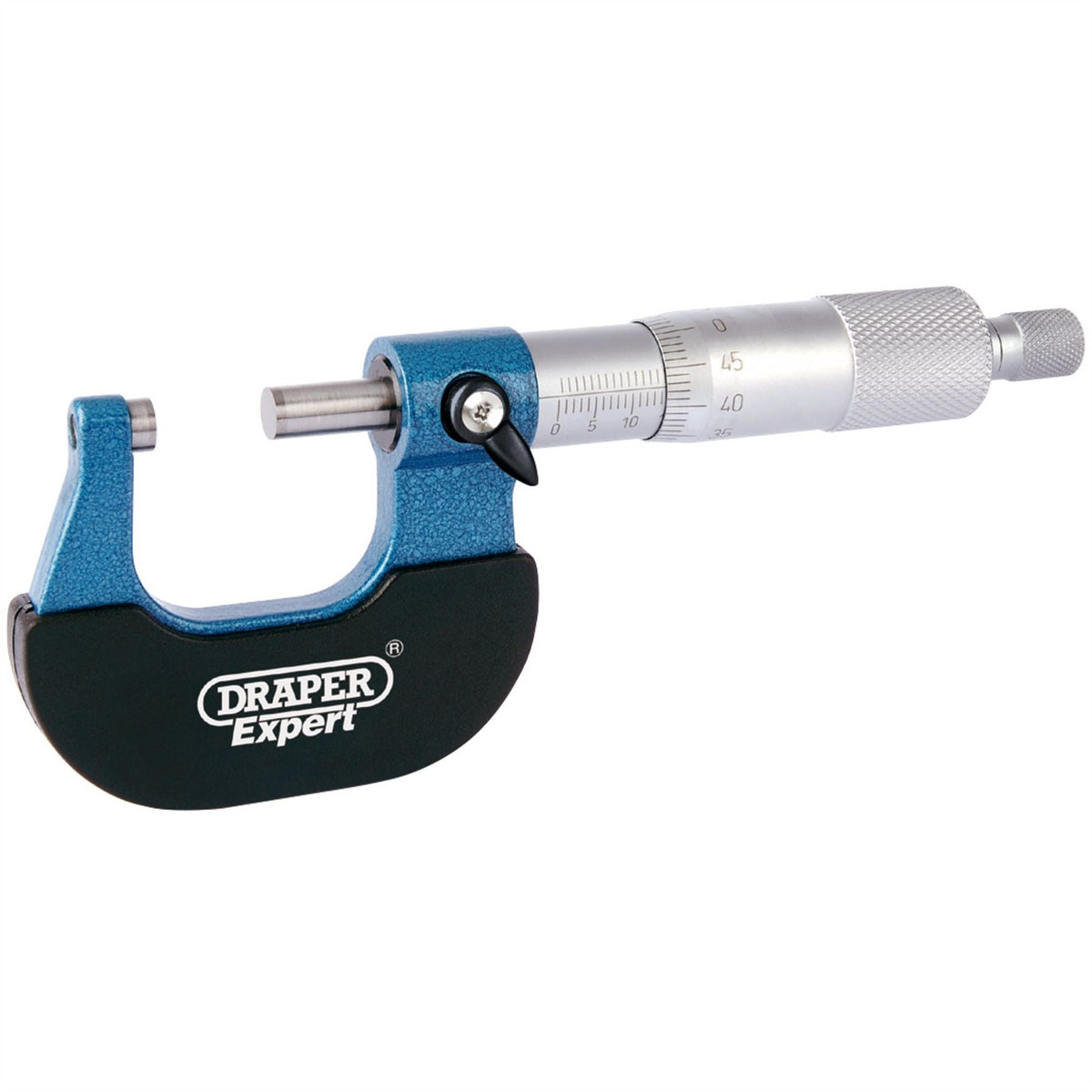 Draper Expert Metric External Micrometer 0 - 25mm 46603  White Rose Tools