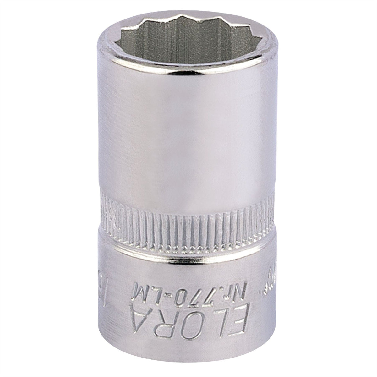 Elora Bi-Hexagon Socket 1/2" Sq. Dr. 16mm 24616  White Rose Tools