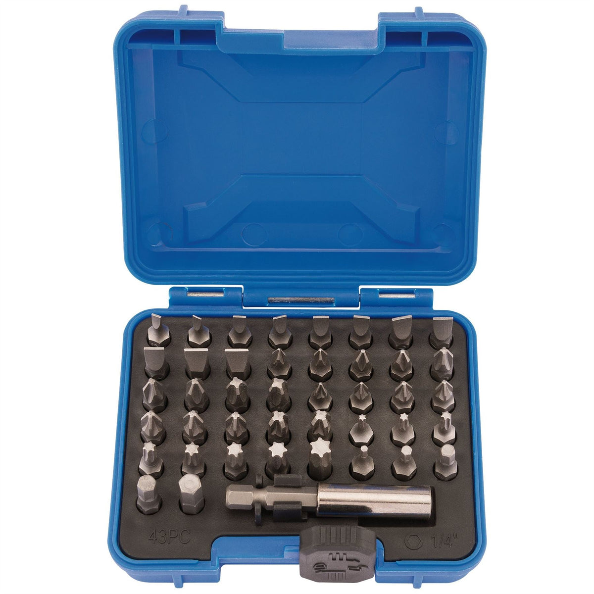 Draper Magnetic Bit Holder Set (43 Piece) 82394  White Rose Tools