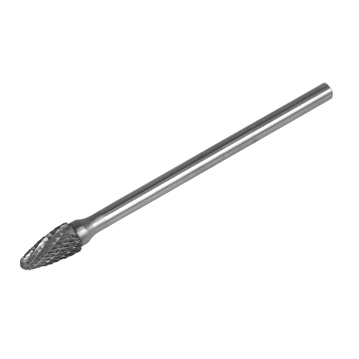 Sealey Tungsten Carbide Rotary Burr Extra-Long Arc Round Nose 10mm 