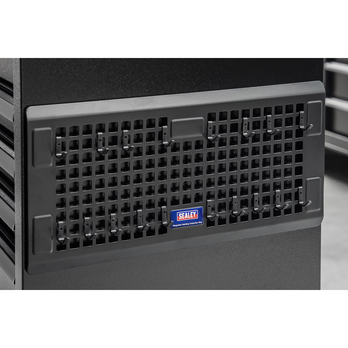 Sealey Magnetic Pegboard - Black 
