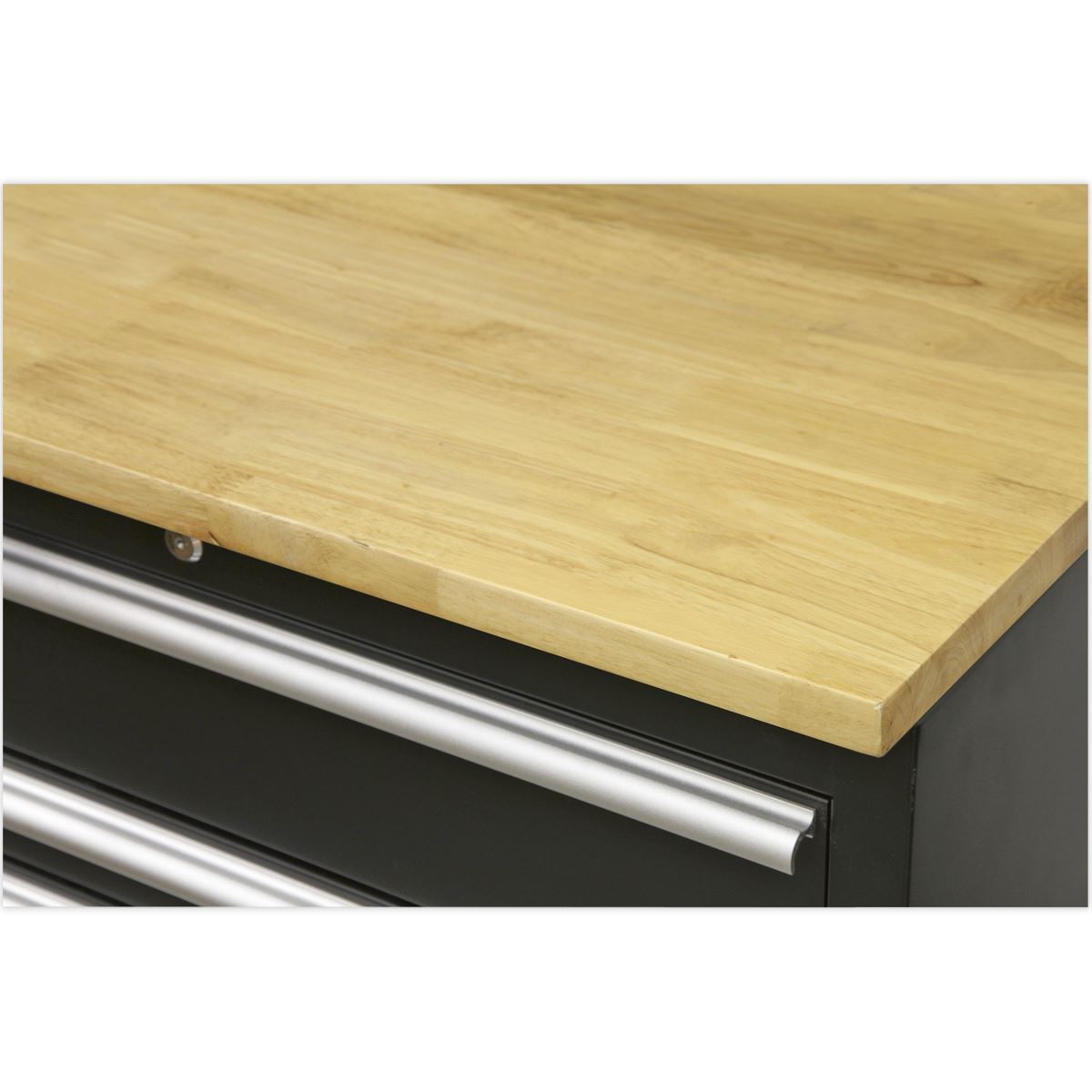 Sealey Premier Premier 5.6m Storage System - Oak Worktop 