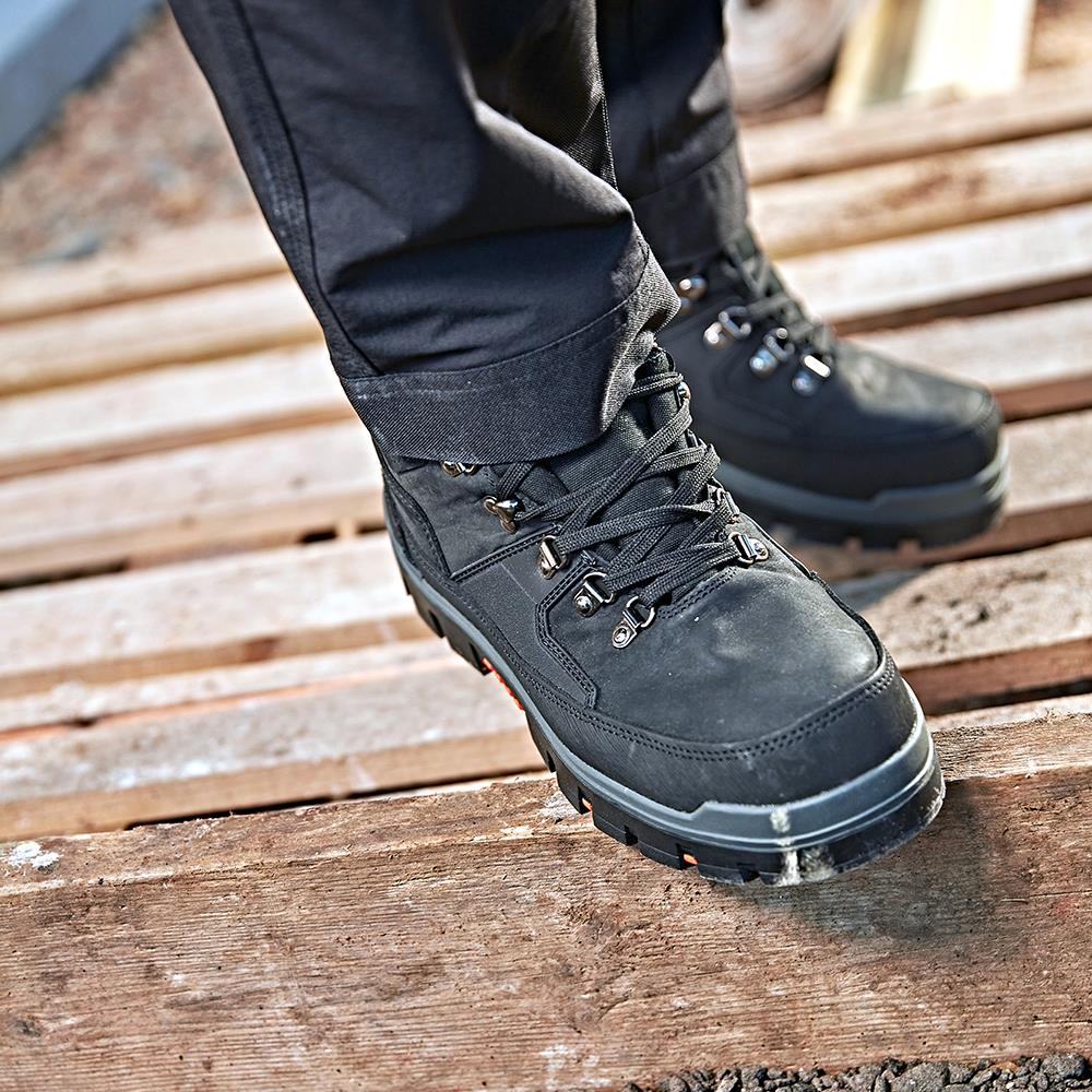 Scruffs Rugged Safety Boot Workwear Black - Choose Size 