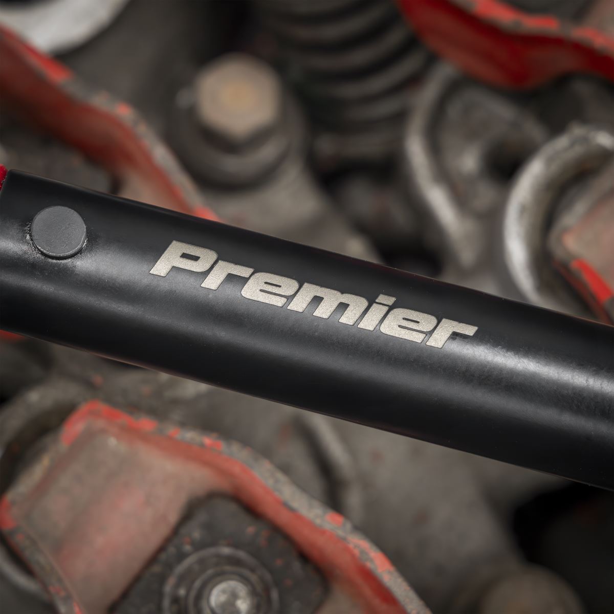 Sealey Premier Black Torque Wrench Micrometer Style 1/2"Sq Drive Calibrated 60-330Nm - Premier Black  White Rose Tools