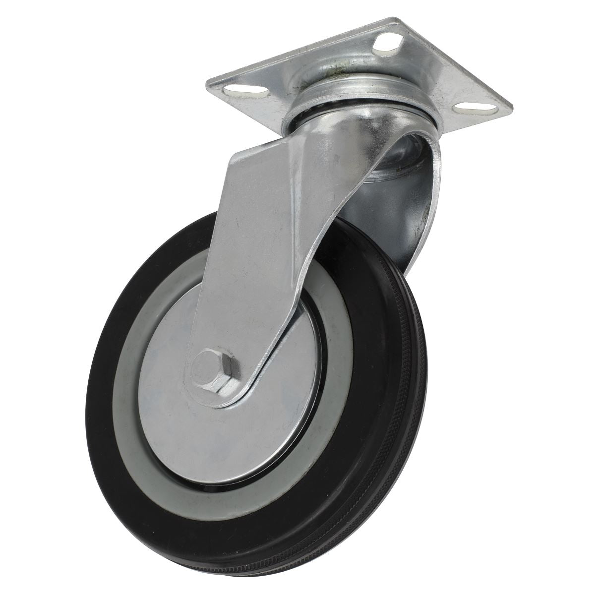 Sealey Castor Wheel Swivel Plate Ø125mm 