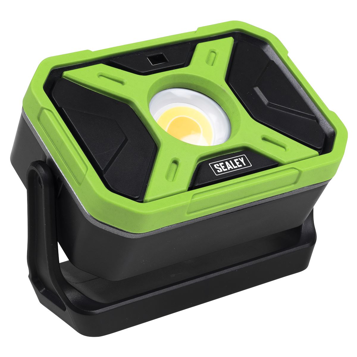 Sealey Rechargeable 360° Floodlight & Power Bank 24W COB LED  White Rose Tools