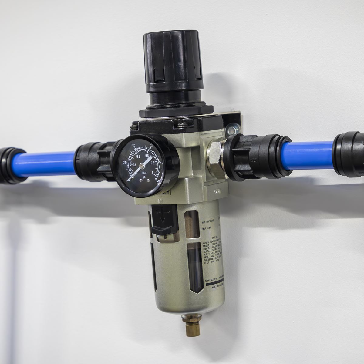 Sealey Air Filter/Regulator Auto Drain Max Airflow 140cfm 