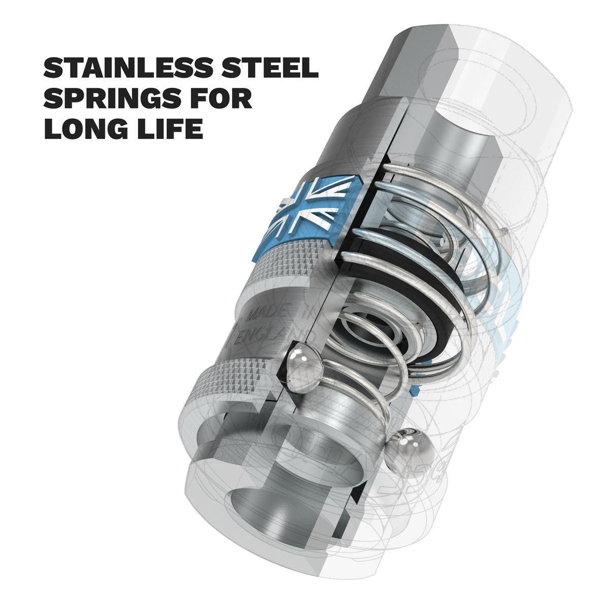 PCL Coupling Body Male 1/4"BSPT Pack of 50