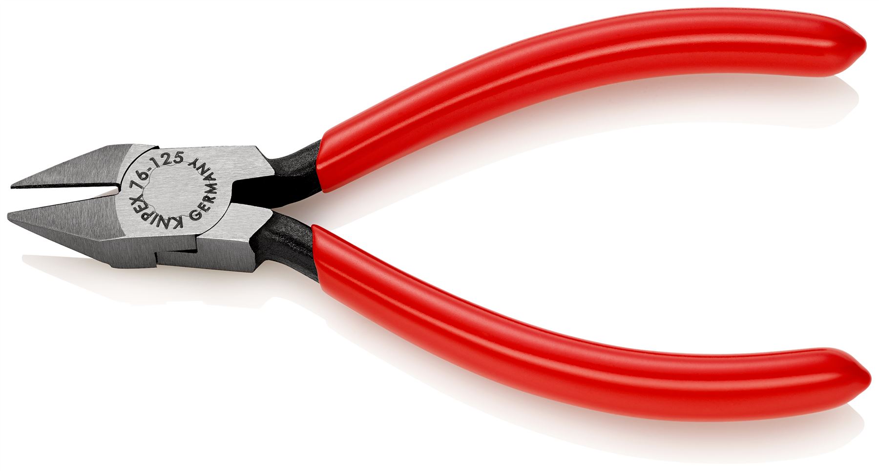 KNIPEX Diagonal Cutter for Electromechanics Side Cutting Pliers 125mm Plastic Coated 76 81 125