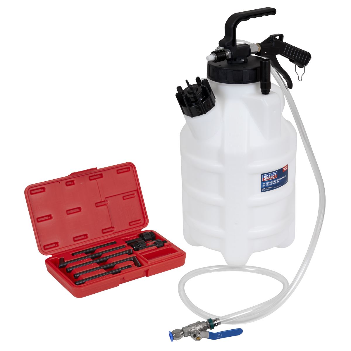 Sealey Transmission Oil Filling System Pneumatic 10L 