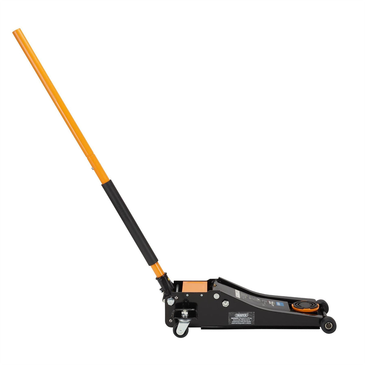 Draper Trolley Jack 2.25 Tonne Orange 28475  White Rose Tools