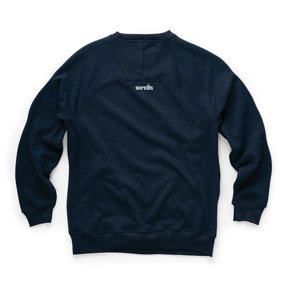 Scruffs Eco Worker Sweatshirt Navy - Choose Size