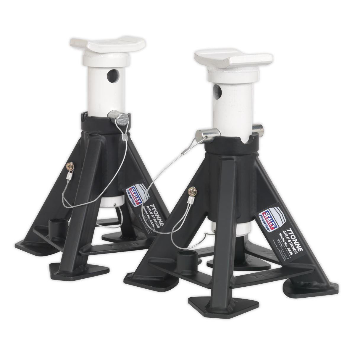 Sealey Premier Premier Short Axle Stands (Pair) 7 Tonne Capacity per Stand 