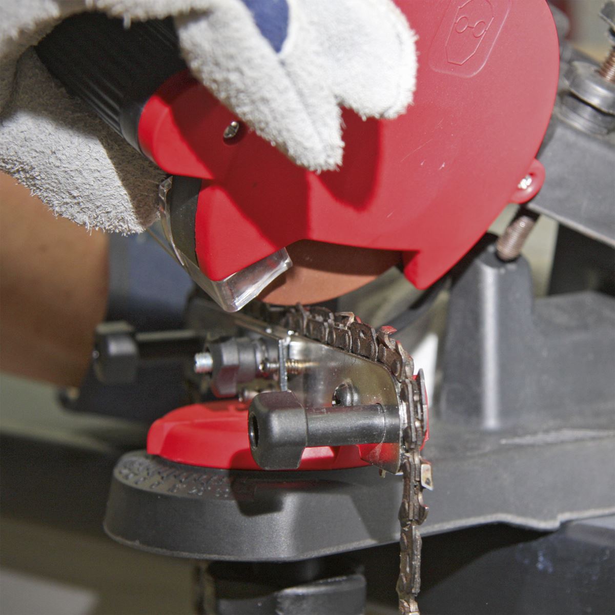 Sealey Chainsaw Blade Sharpener - Quick Locating 85W