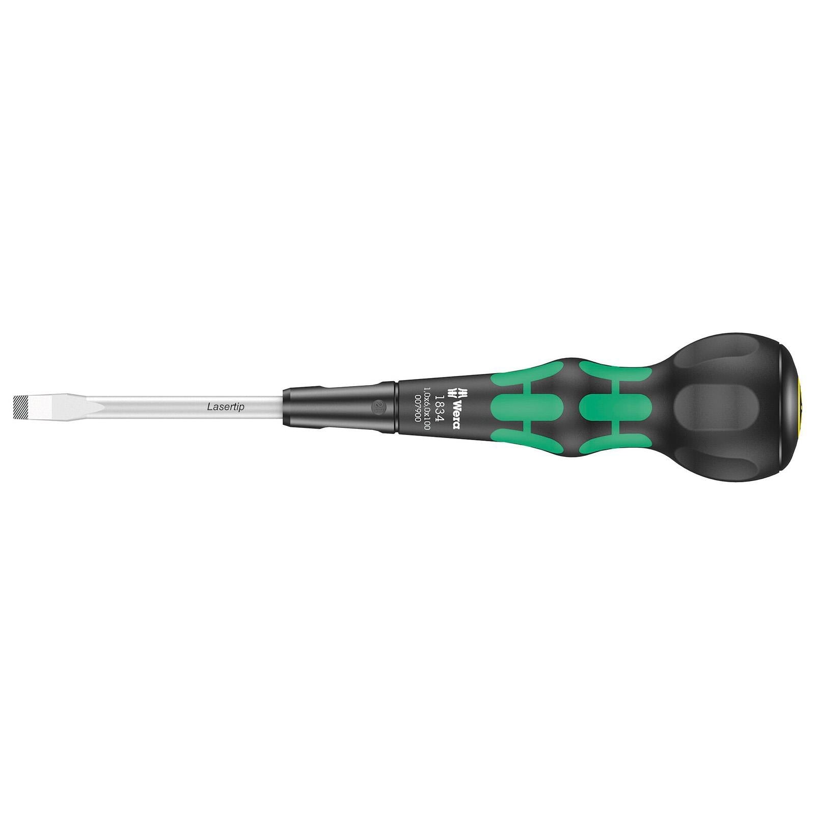 Wera Ball Grip Screwdriver Kraftform Handle Phillips Slotted Pozi - Choose Size  White Rose Tools