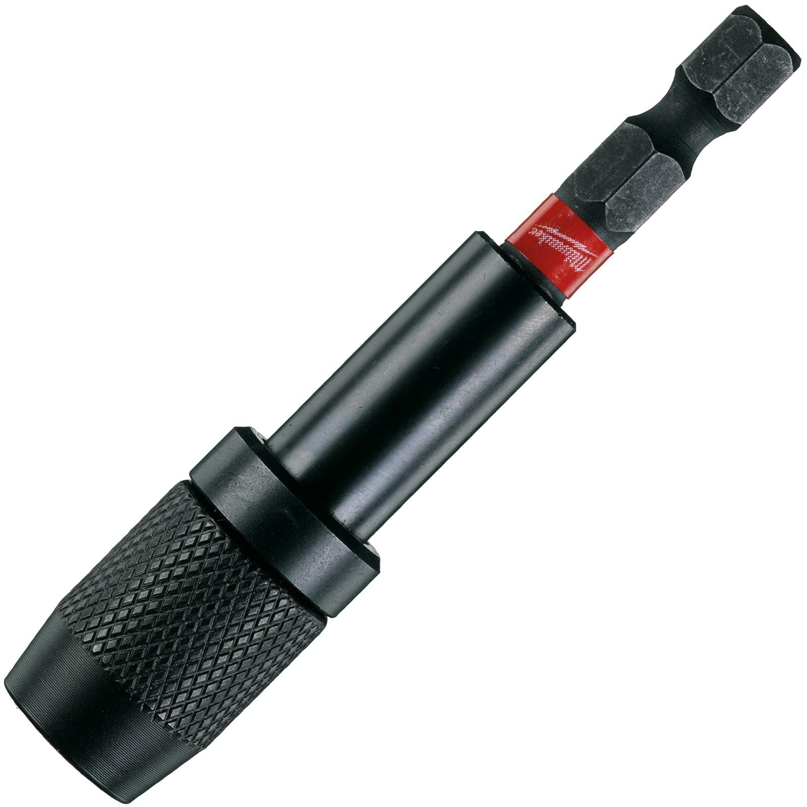 Milwaukee Locking Bit Holder 73mm Shockwave Impact Duty 1/4" Hex Shank 