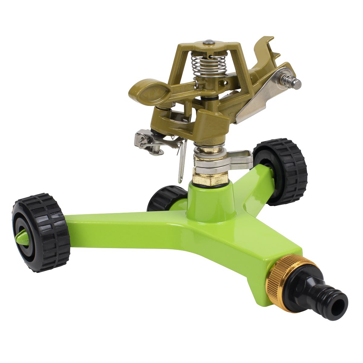 Sealey Pulsating Sprinkler With Metal Wheeled Base  White Rose Tools