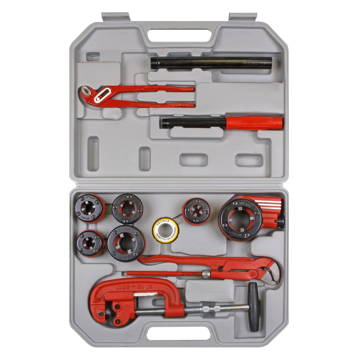 Sealey Pipe Threading Kit 1/4" - 1-1/4"BSPT 