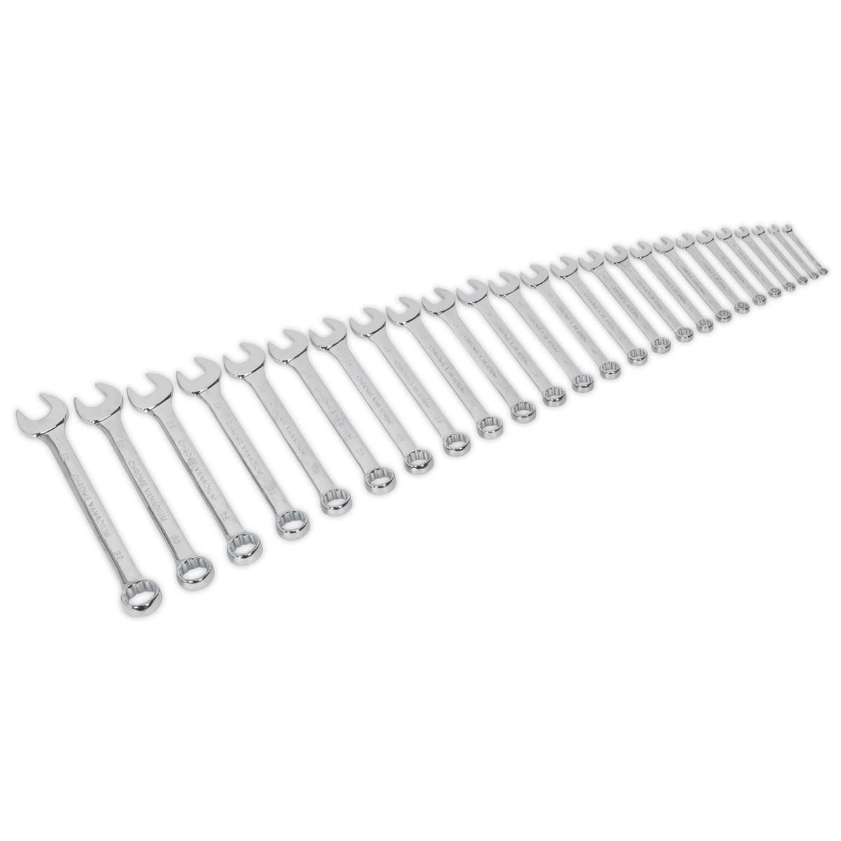 Siegen by Sealey Combination Spanner Set 25pc Metric 