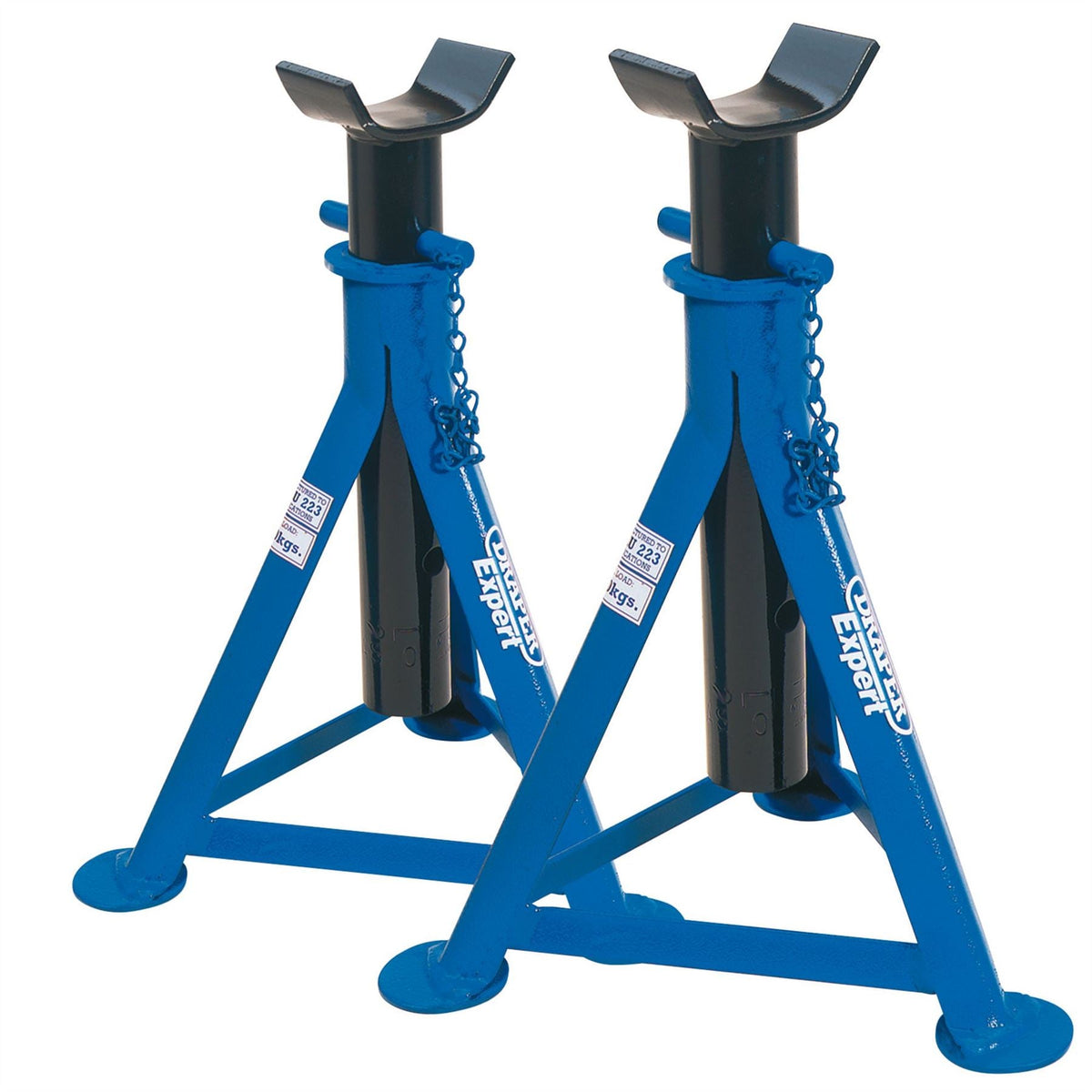 Draper Expert Axle Stands 2 Tonne (Pair) 54721  White Rose Tools