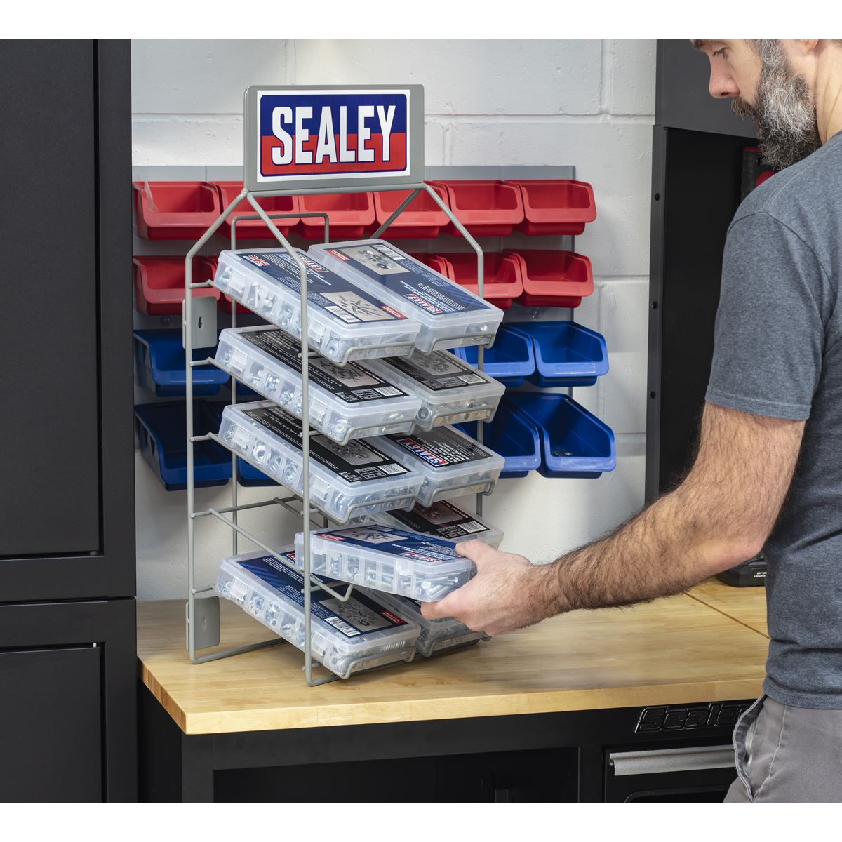 Sealey Sealey Display Stand - Assortment Boxes 
