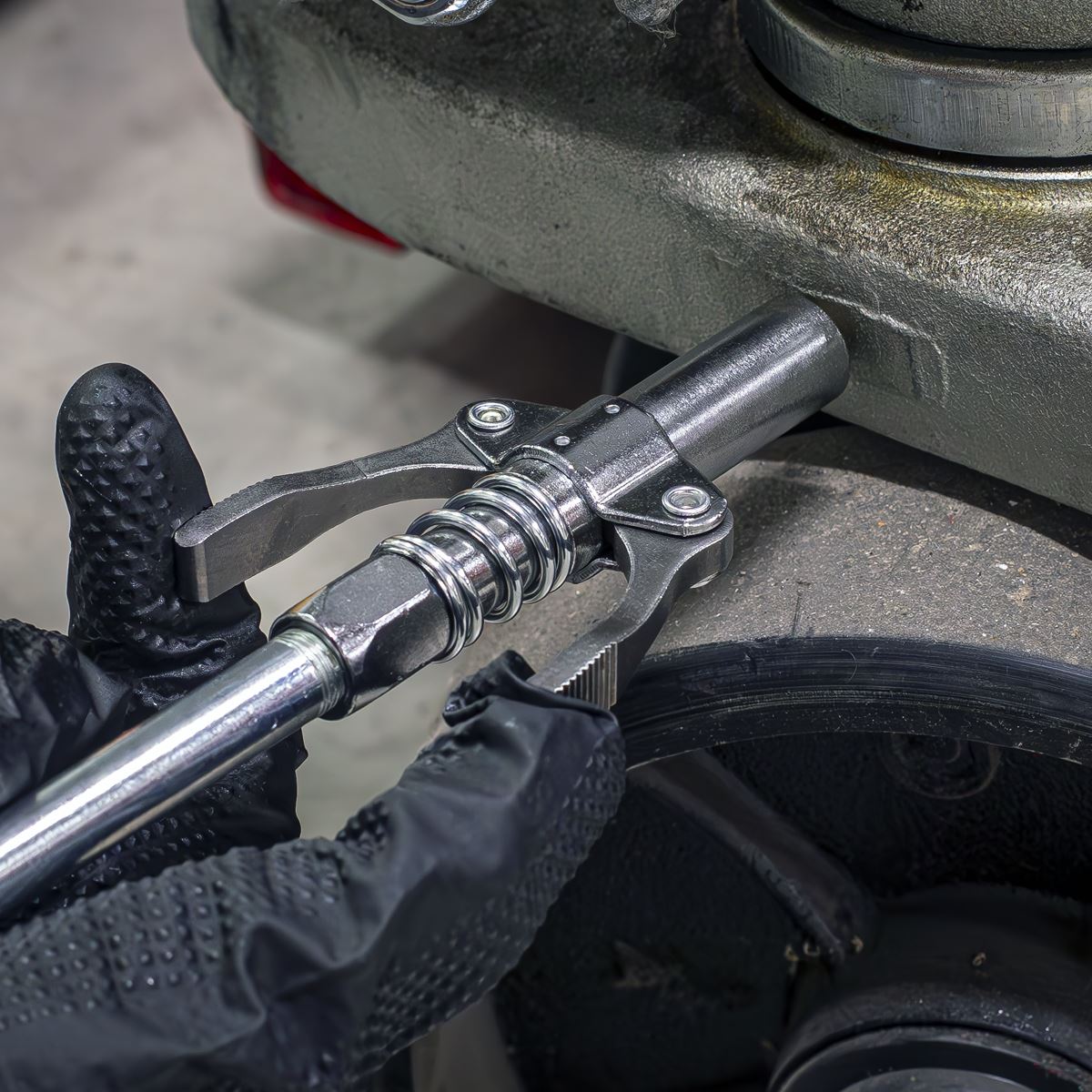 Sealey Double Handle Grease Gun Coupler