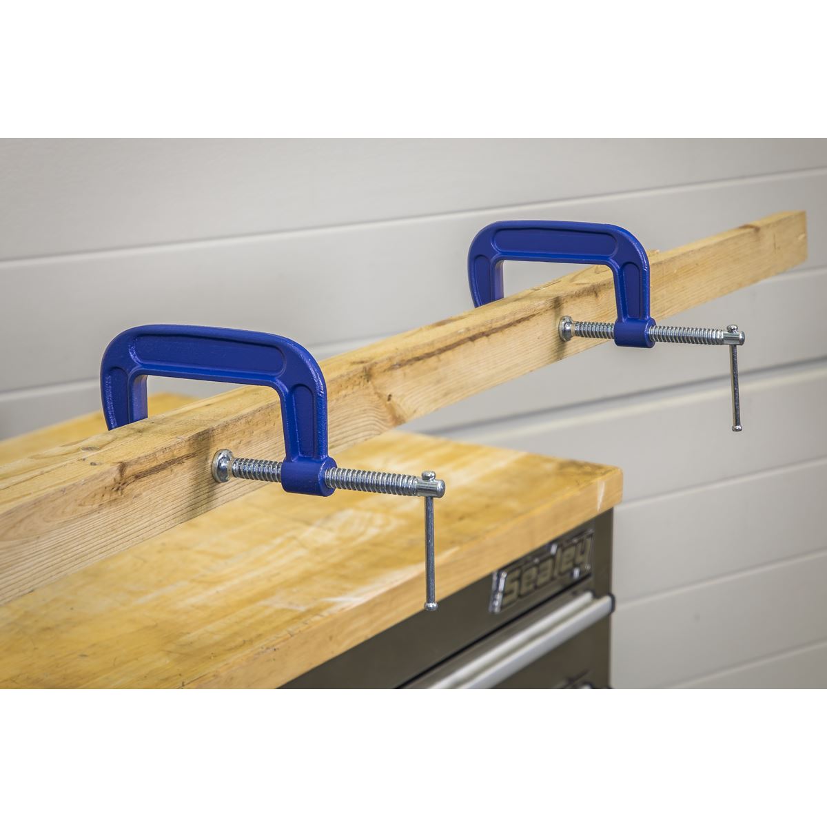 Sealey G-Clamp 75mm - Pack of 4 