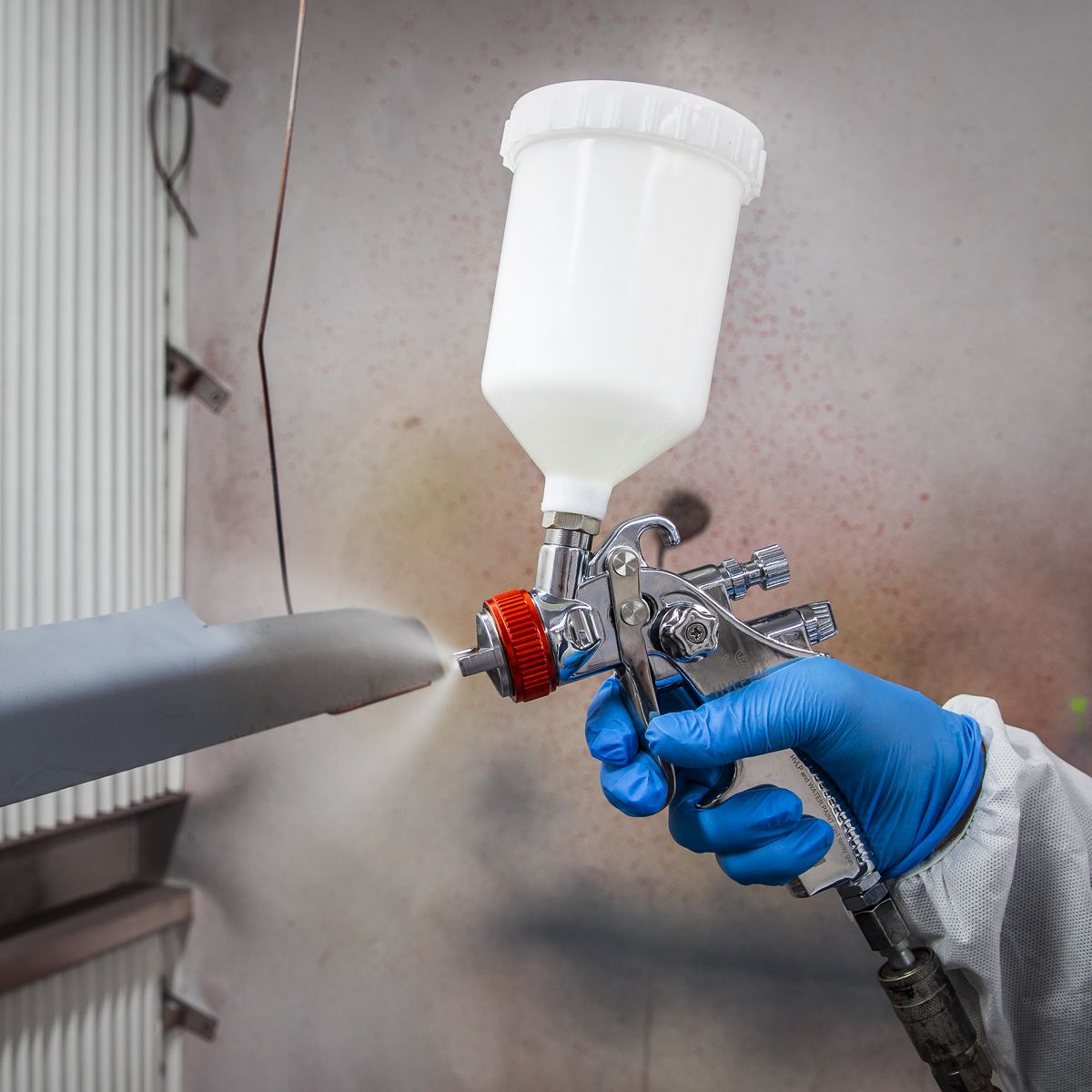 Sealey HVLP Gravity Feed Spray Gun - 1.3mm Set-Up 
