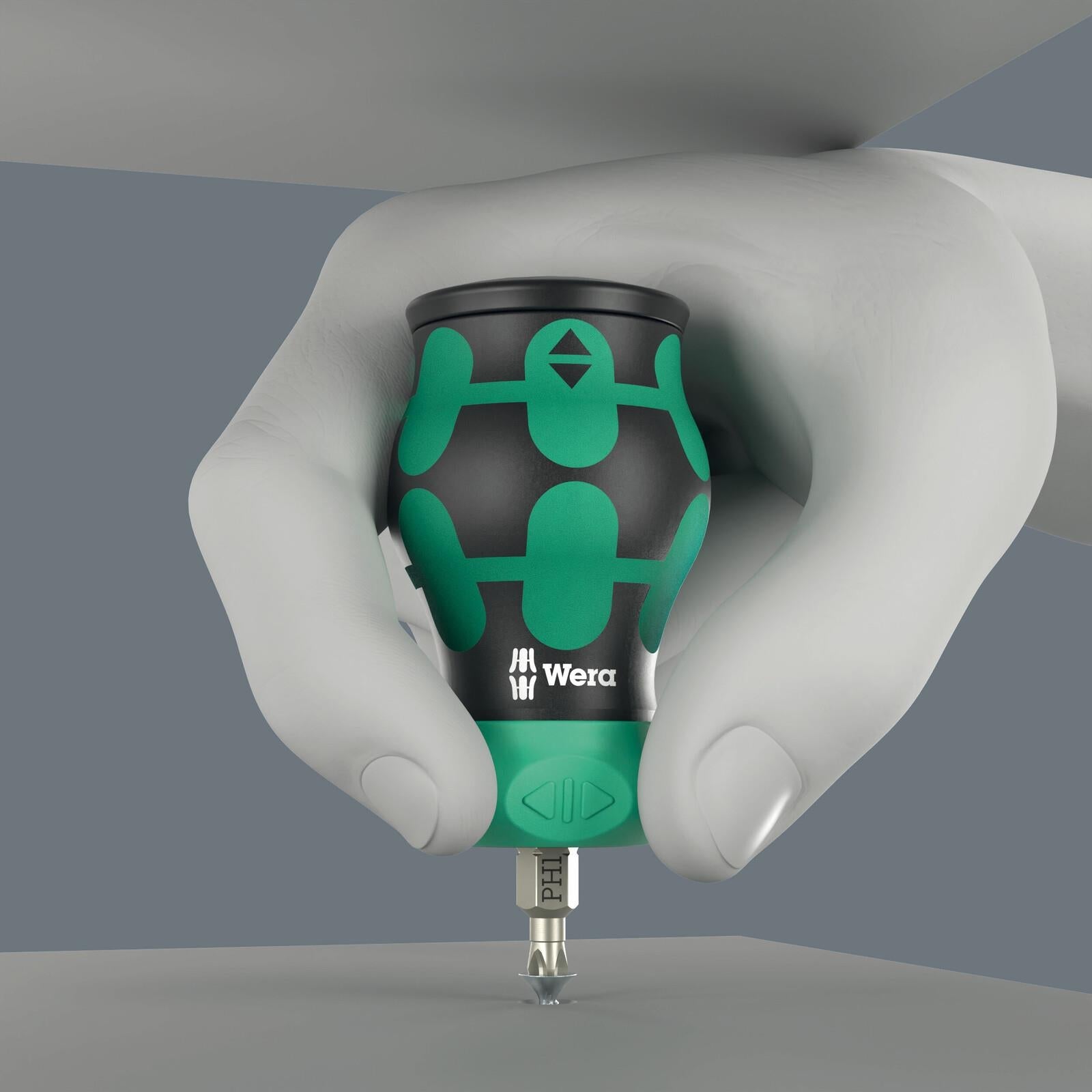 Wera Ratchet Screwdriver Kraftform Kompakt Stubby Magazine RA 4 6 Pieces PH SL SQ  White Rose Tools