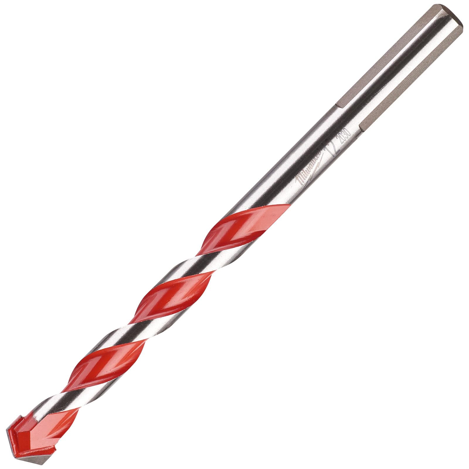 Milwaukee Premium Concrete Masonry Drill Bits 3 Flat Shank Hammer and Rotary 
