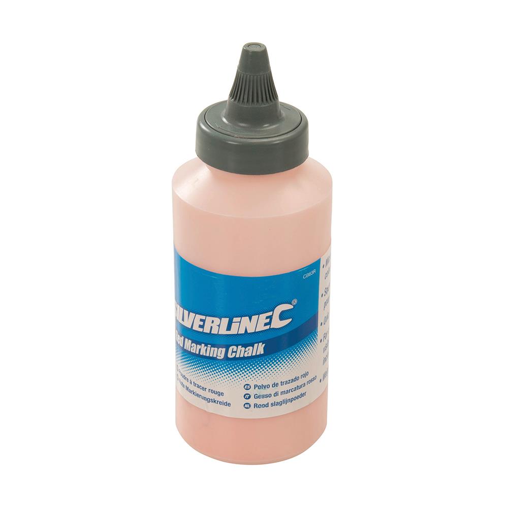 Silverline Red Marking Chalk 250g