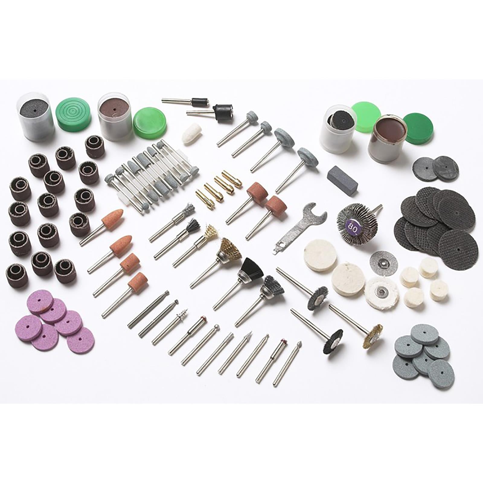 BlueSpot Rotary Tool Accessory Kit 216 Piece