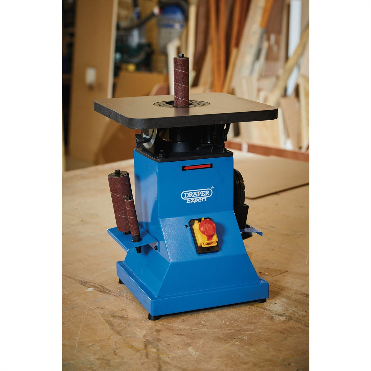 Draper Expert 230V Oscillating Spindle Sander 370W 98427  White Rose Tools