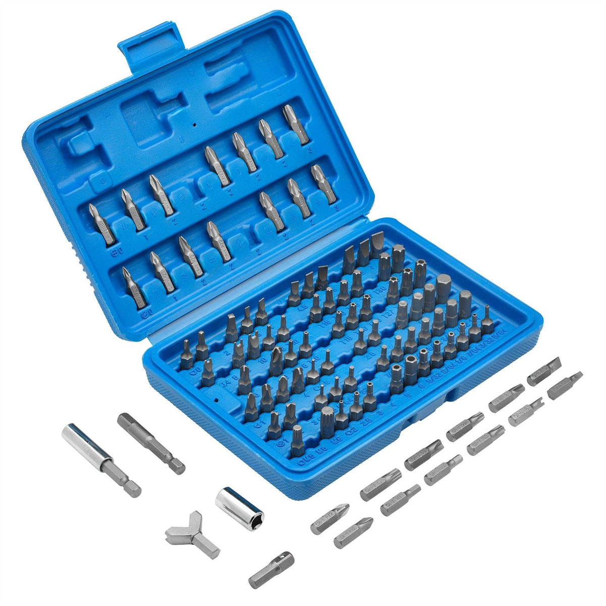 Draper Screwdriver Bit Set (100 Piece) 72055  White Rose Tools
