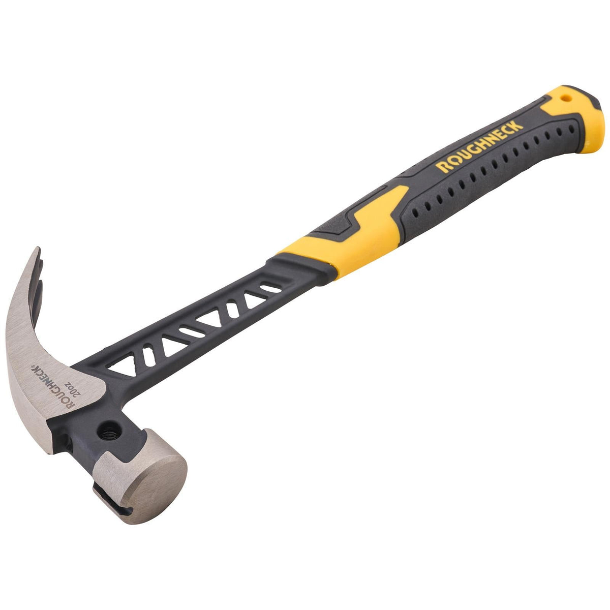 Roughneck 567g (20oz) V-Series Gorilla Claw Hammer 11-010  White Rose Tools