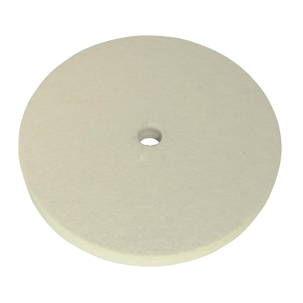 Silverline 150mm Felt Buffing Wheel Polishing Finishing Grinder Metal Polisher