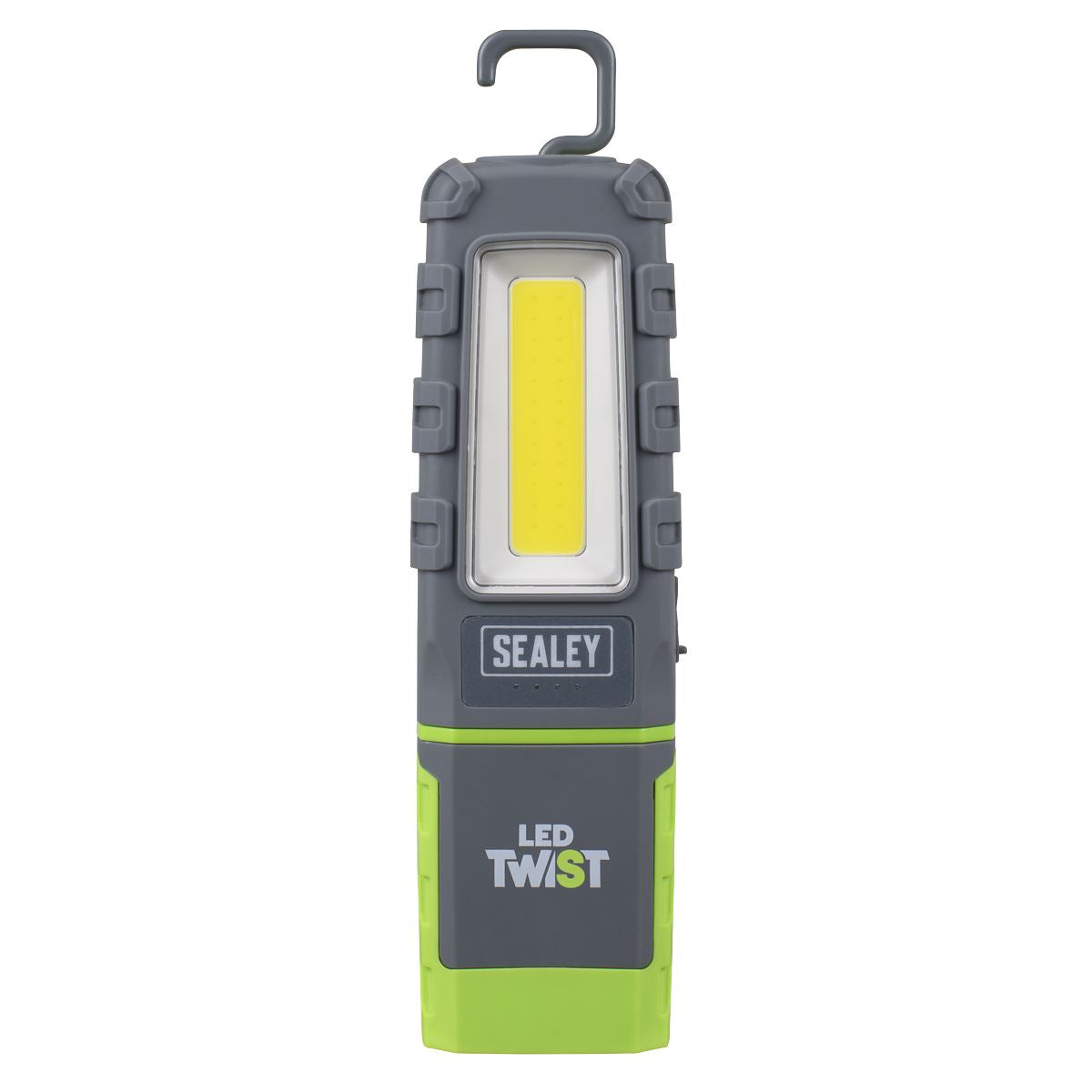 Sealey LED Twist Rechargeable Inspection Light 5W COB & 1W SMD  White Rose Tools