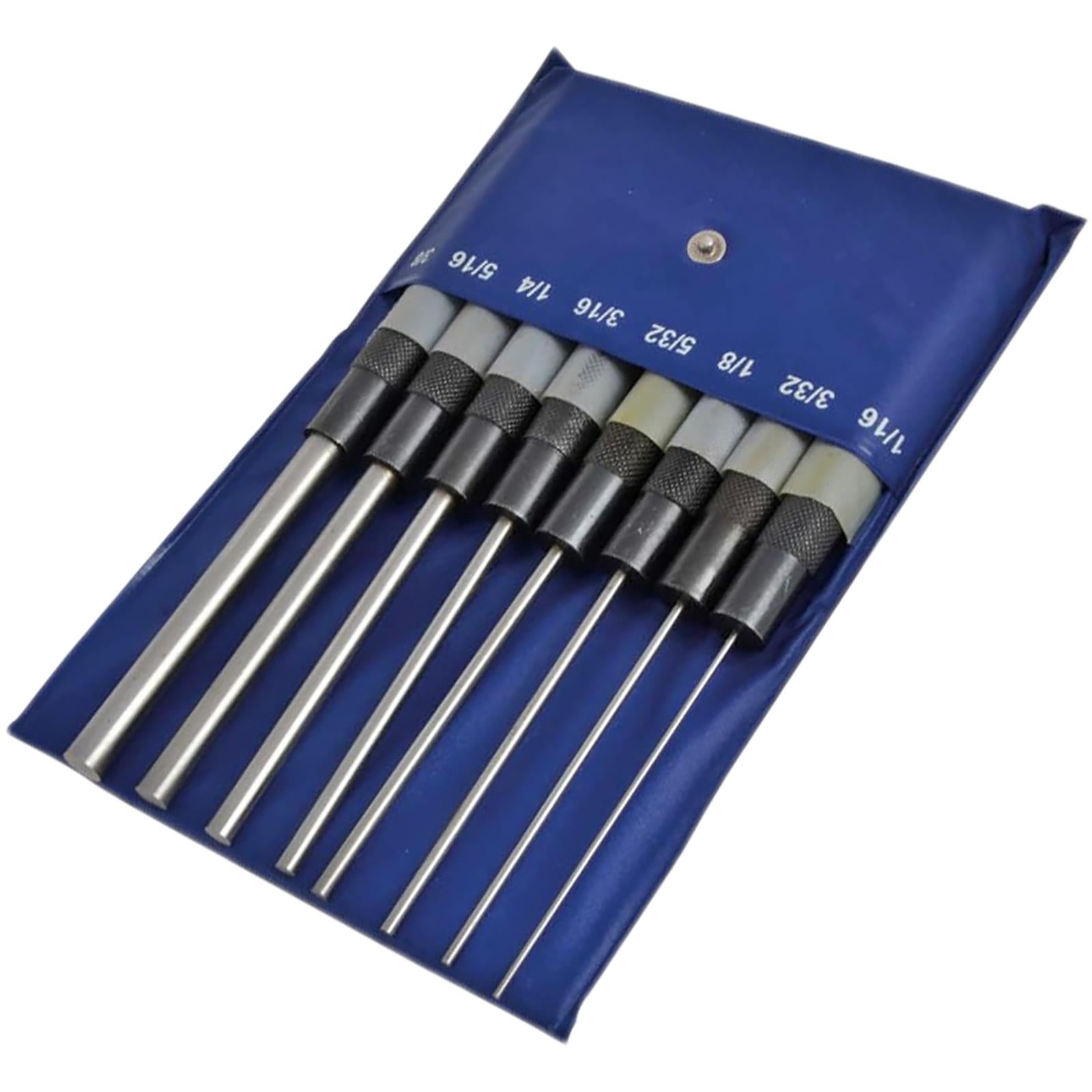 Faithfull Pin Punch Set Long Series 8 Piece 1.6-10mm 1/16"-3/8