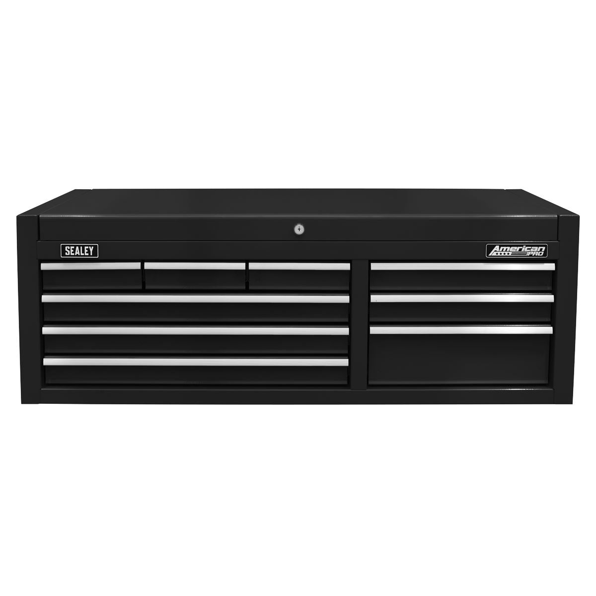 Sealey American Pro Topchest 9 Drawer with Ball Bearing Slides - Black 