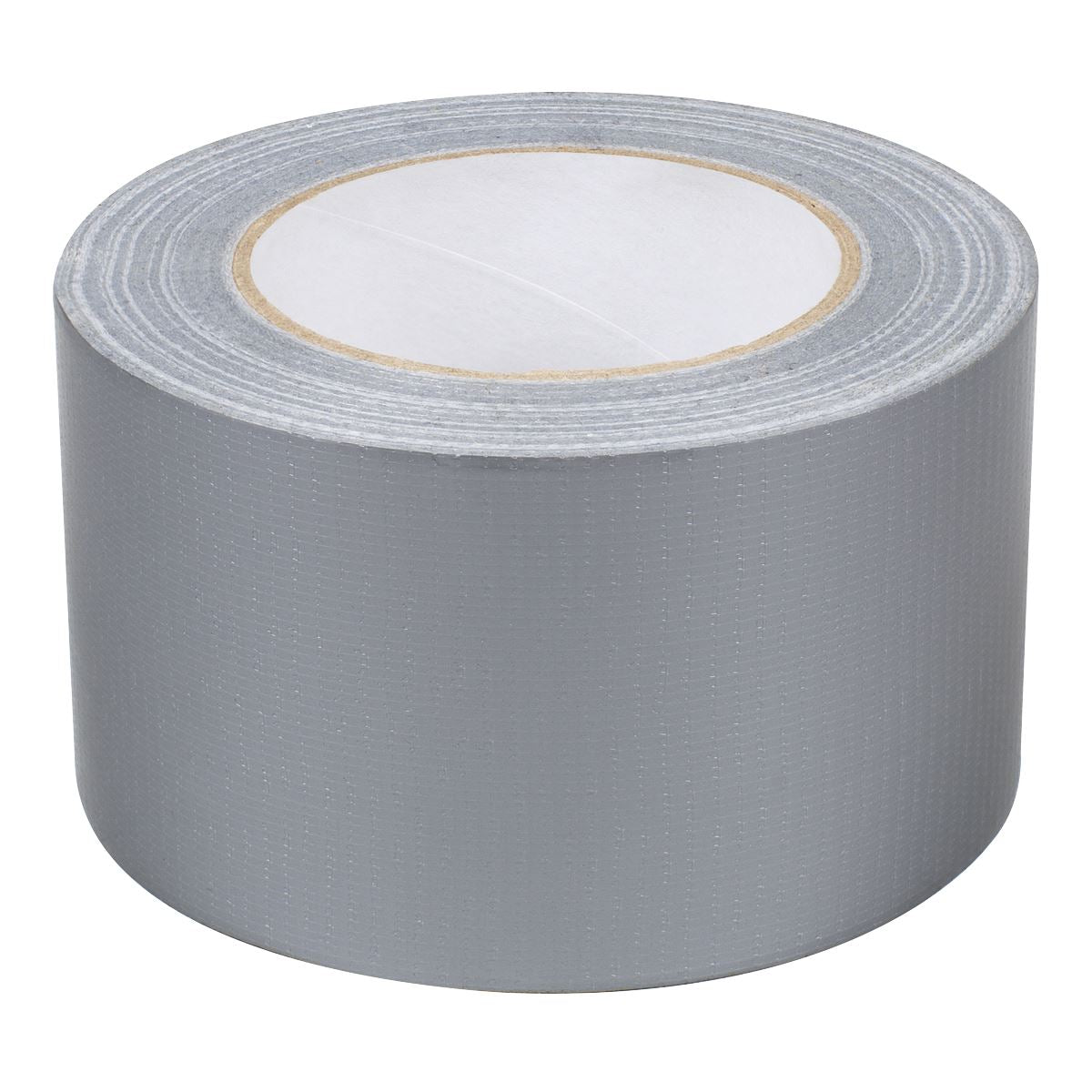 Sealey Silver Duct Tape 75mm x 50m  White Rose Tools