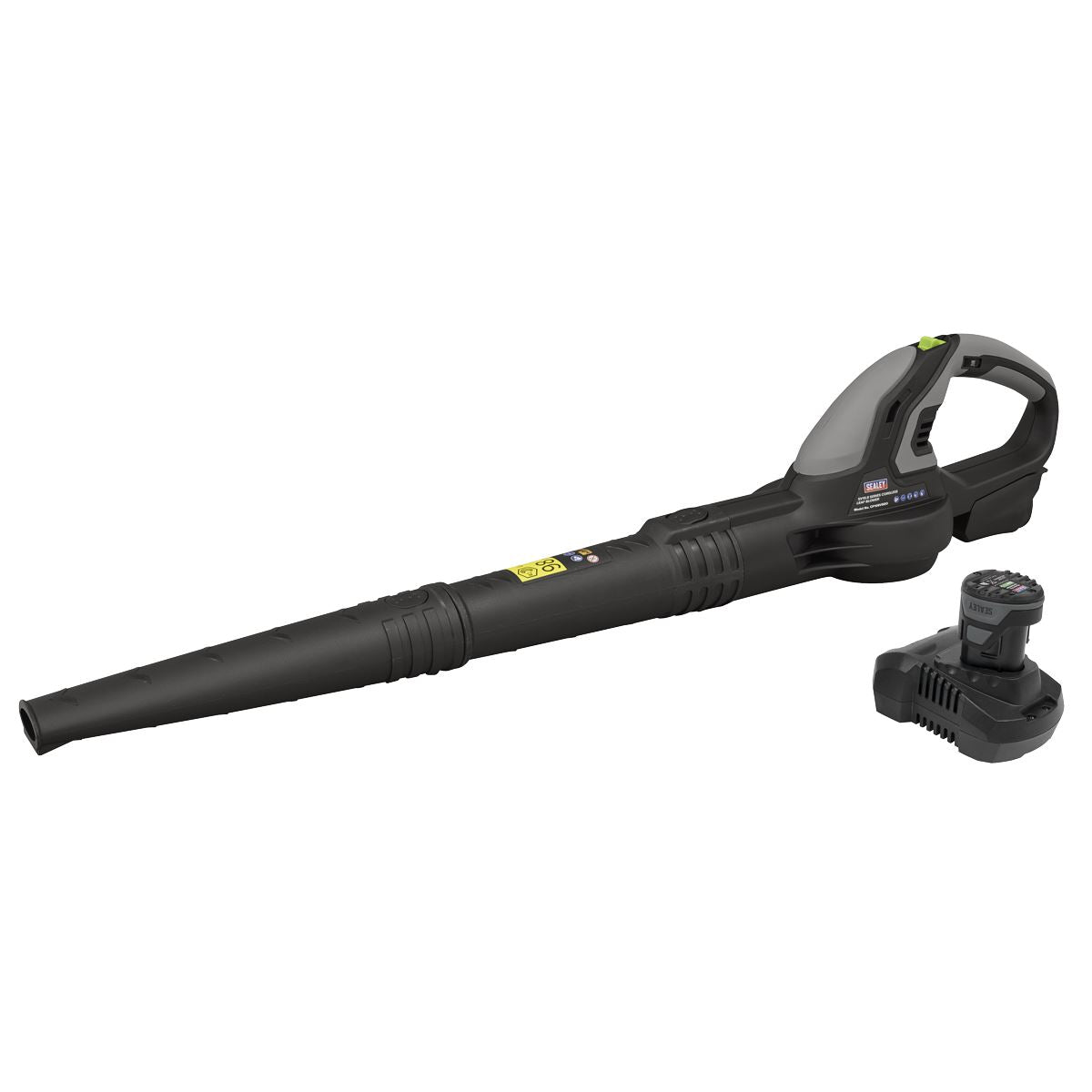 Sealey SV10.8 Series Cordless Leaf Blower Kit 10.8V 2Ah  White Rose Tools