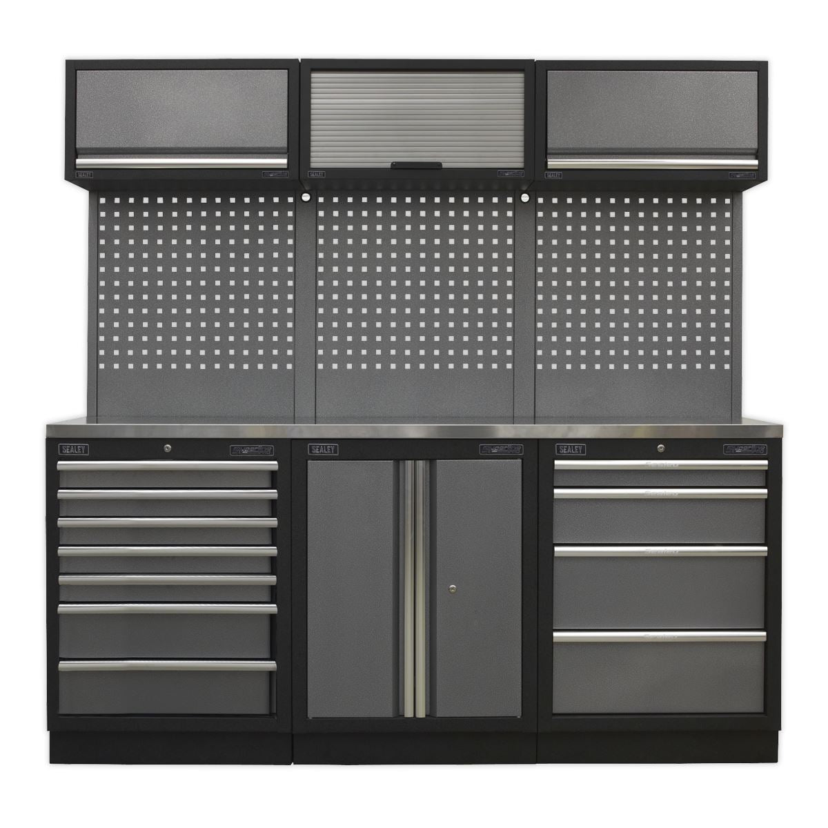 Sealey Superline Pro Superline PRO® 2m Storage System - Stainless Worktop