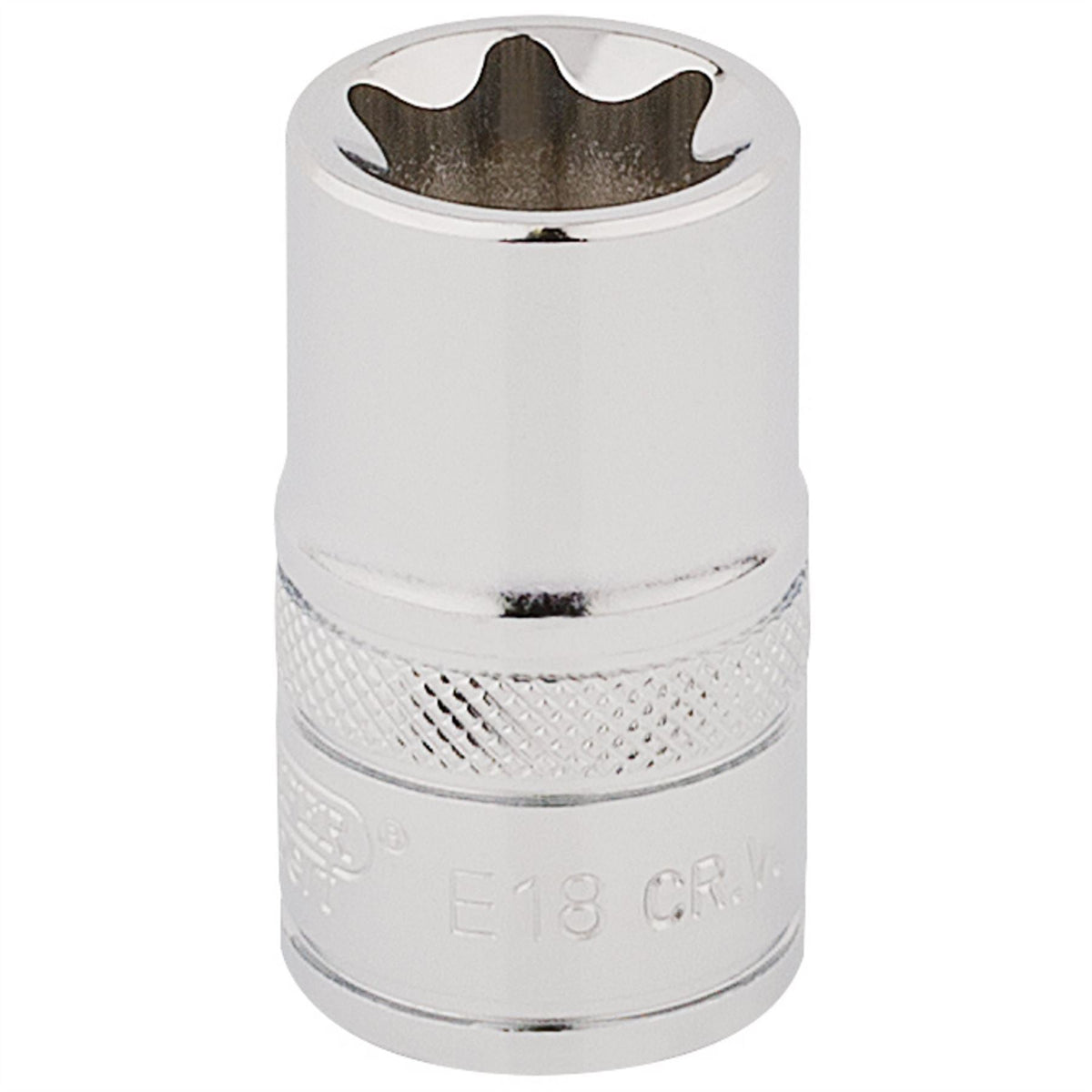 Draper Expert TX-STAR® Socket 1/2" Sq. Dr. E18 34340  White Rose Tools